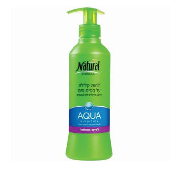 Natural Formula Aqua Light water-based moisturizer for curly hair 400ml - KOSHERTOP